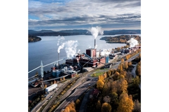 Mondi's Dynäs pulp and paper mill in Sweden.